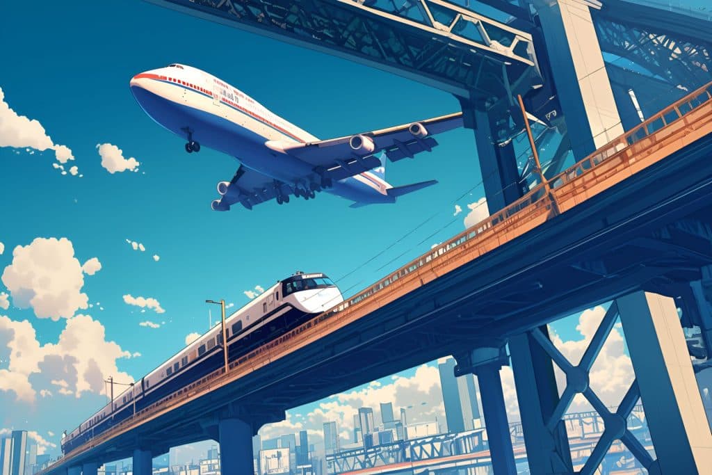 Tren vs. avión en China (¿cuál es mejor?)